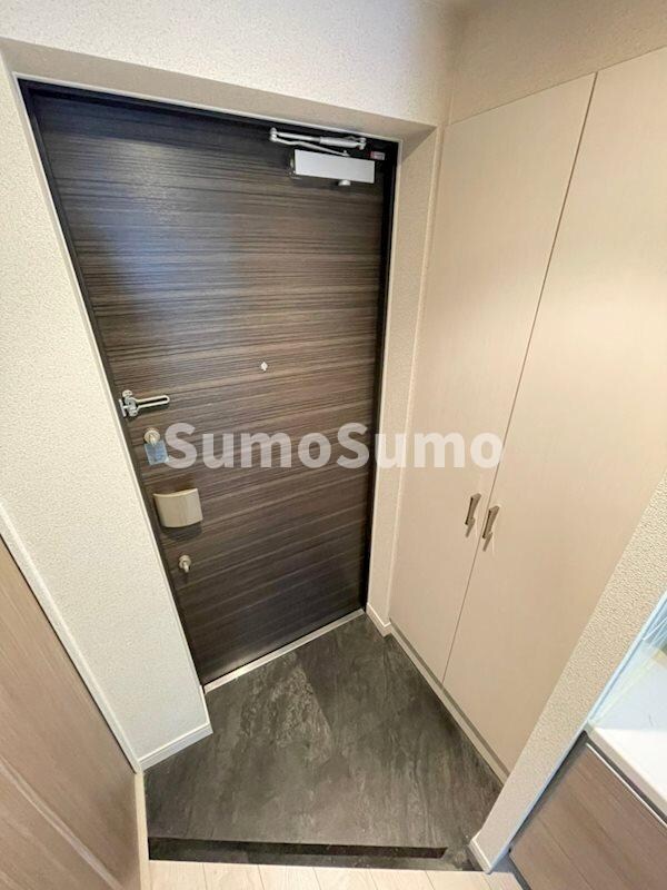 玄関(シンプルで使いやすい玄関です)