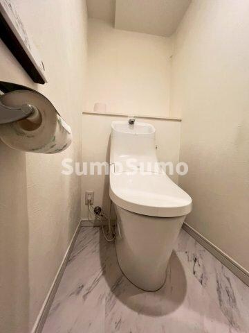 物件内観写真8　(落ち着いた色調のトイレです)