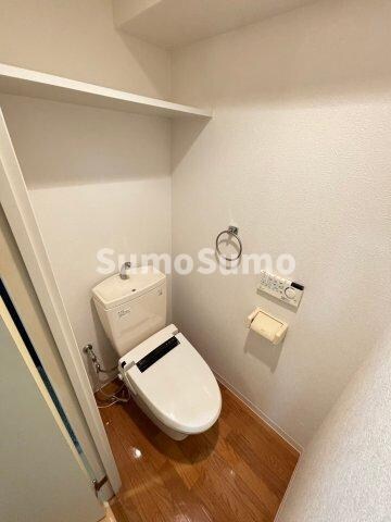 物件内観写真10　(落ち着いた色調のトイレです)