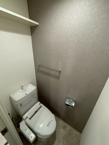 物件内観写真11　(落ち着いた色調のトイレです)