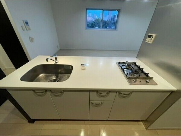 物件内観写真7　(コンパクトなキッチンで掃除もラクラク)