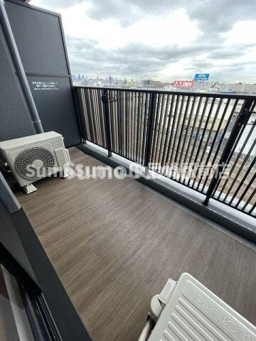 物件内観写真23　(外からの目が気にならないバルコニーで洗濯物が干せます)