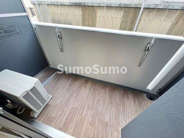 バルコニー(落ち着いた時間を過ごせるバルコニーです)