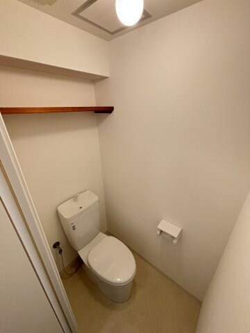 物件内観写真10　(落ち着いた色調のトイレです)