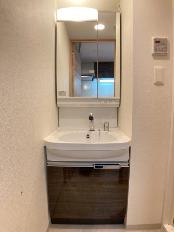 物件内観写真11　(ゆったりとスペースのある洗面所)