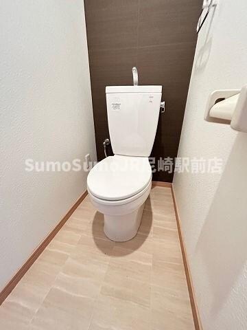 物件内観写真11　(落ち着いた色調のトイレです)