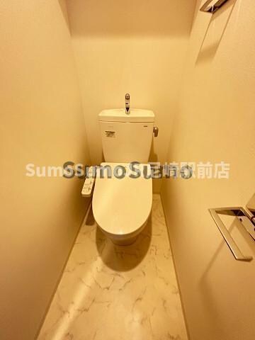 物件内観写真11　(落ち着いた色調のトイレです)