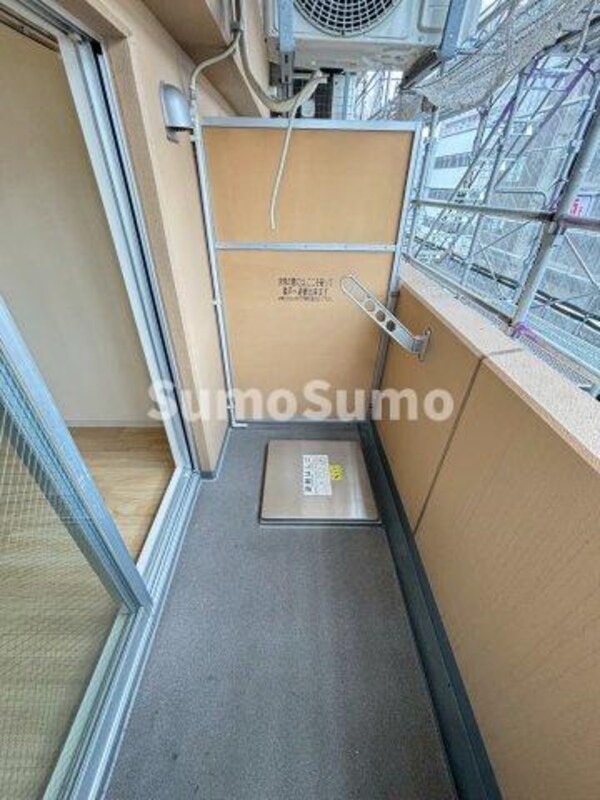 バルコニー(落ち着いた時間を過ごせるバルコニーです)