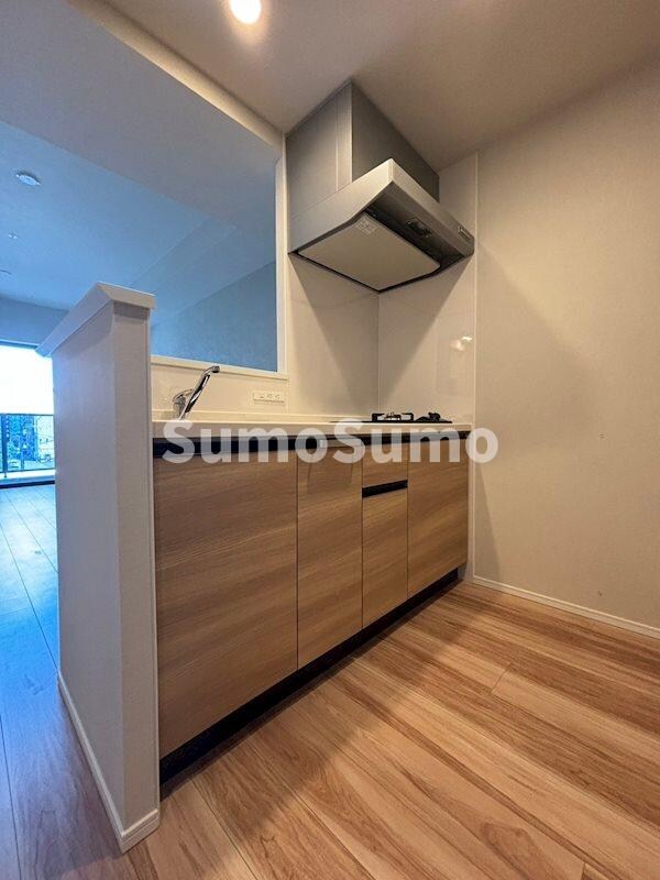 キッチン(コンパクトなキッチンで掃除もラクラク)