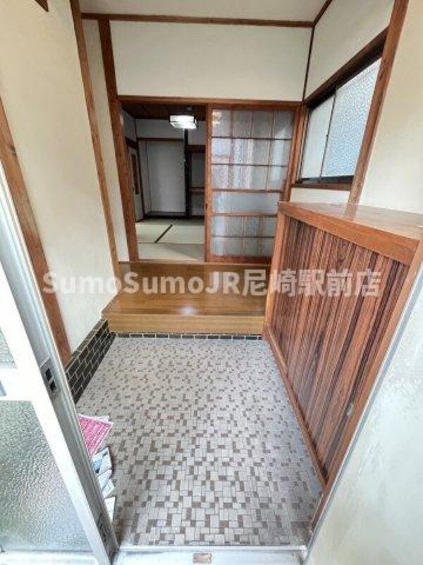 玄関(ゆったりとした玄関です)