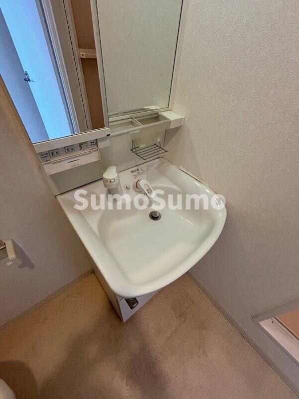 洗面・脱衣所(ゆったりとスペースのある洗面所)