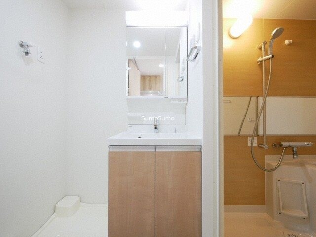 物件内観写真11　(明るい洗面所です)