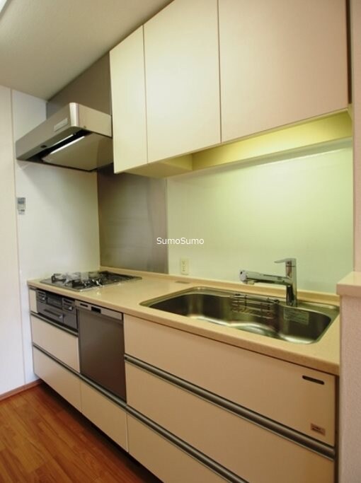 物件内観写真6　(コンパクトなキッチンで掃除もラクラク)