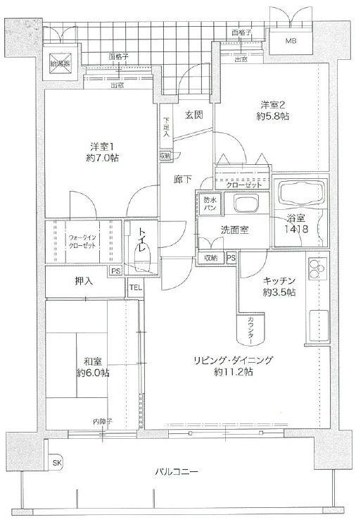 間取図