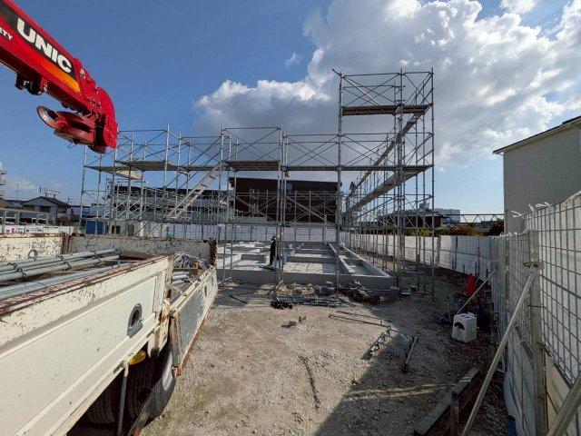 茨木市宇野辺アパート新築工事