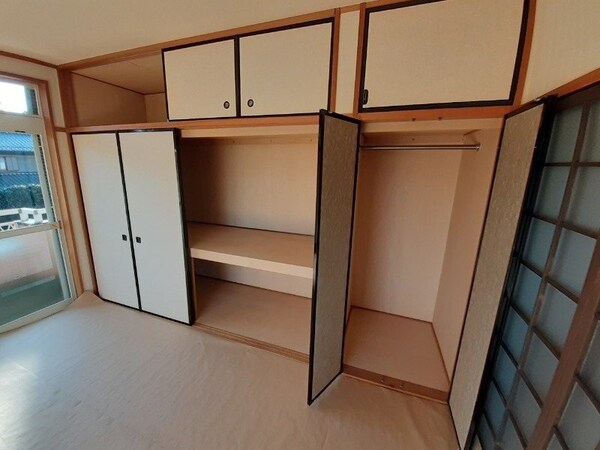 収納(同タイプ部屋写真です。)