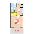 セジュール花並木の間取図
