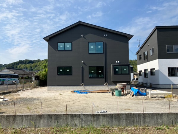 建物外観(建築中)