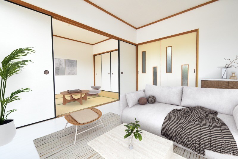 物件内観写真4　(家具家電はＣＧ加工です。物件に付帯するものではありません)