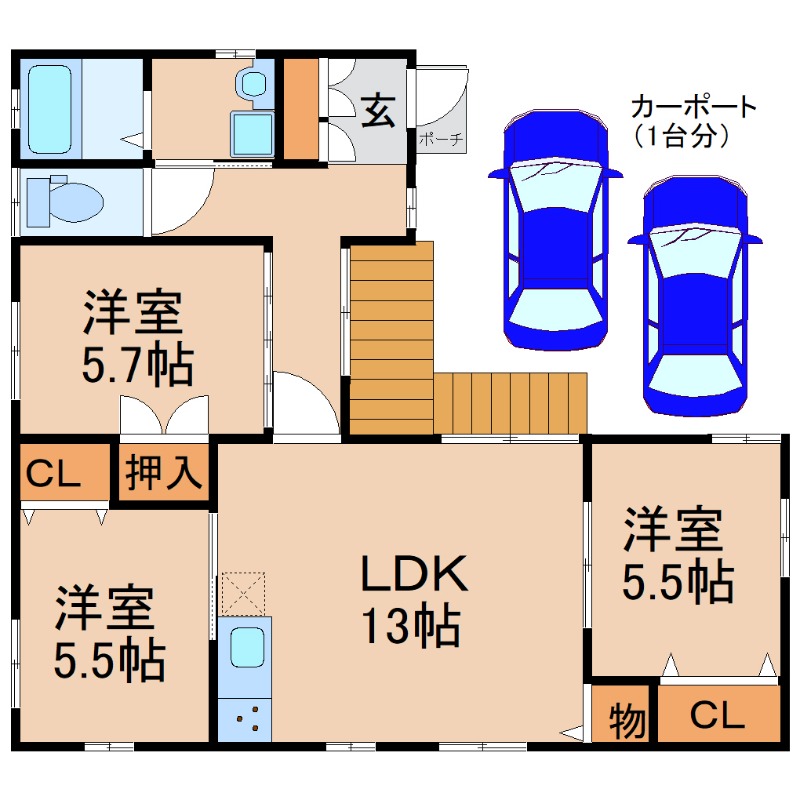 間取図