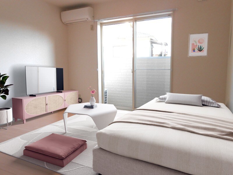 物件内観写真4　(家具家電はＣＧ加工です。物件に付帯するものではありません)