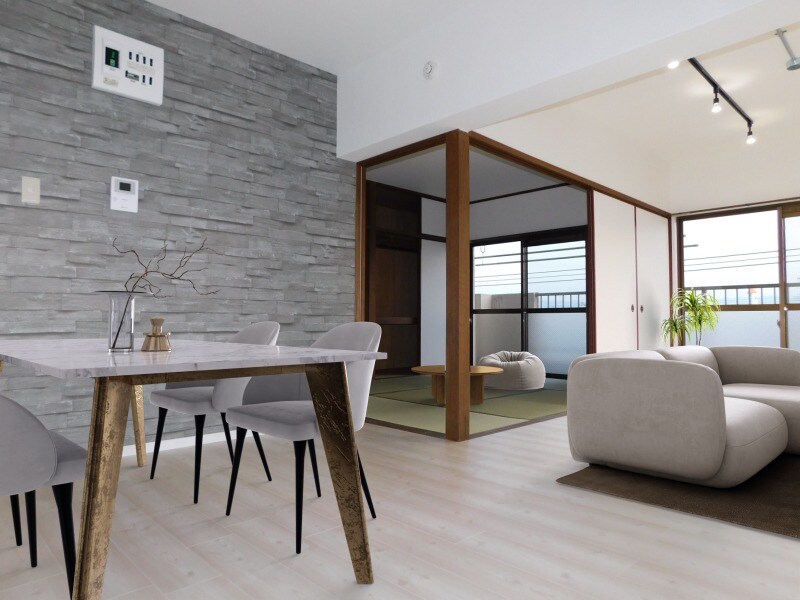 物件内観写真5　(家具家電はＣＧ加工です。物件に付帯するものではありません)