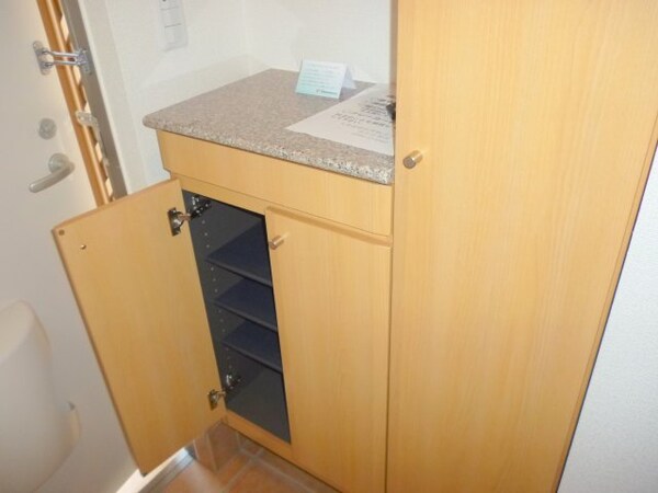 玄関(同物件別室反転画像)