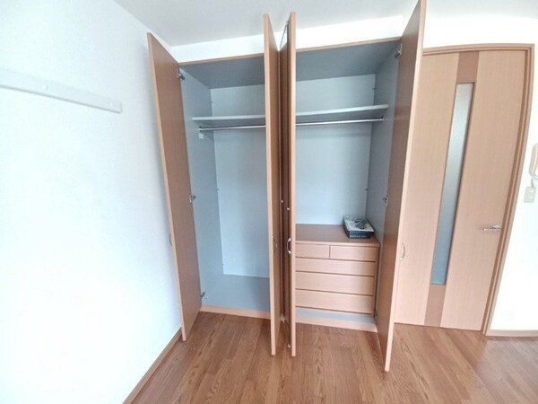 収納(クローゼット付き。整理棚あり)