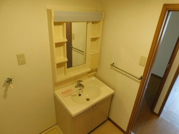 洗面所(同型、反転タイプの部屋写真です。)