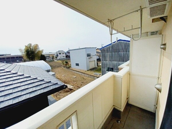 バルコニー(同型部屋写真です。)