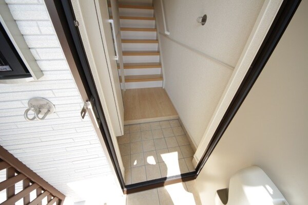 玄関(同型部屋写真です。)