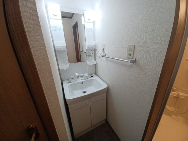 洗面所(同型、反転タイプの部屋写真です。)