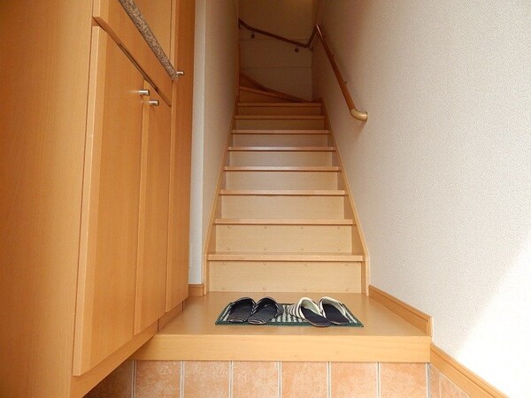 玄関(同物件別室の写真です)