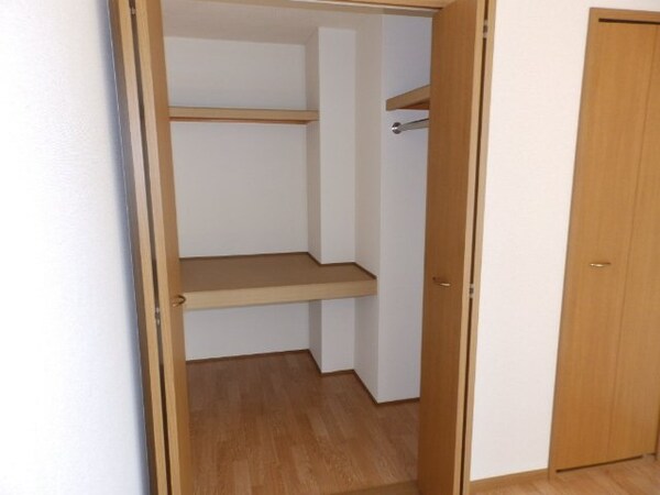 収納(同タイプの部屋写真です。)
