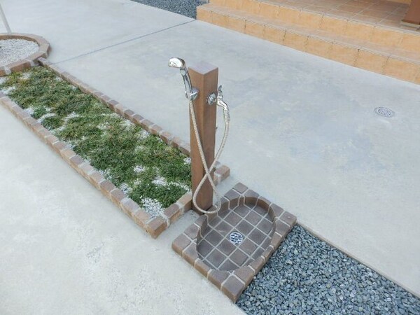 ペット足洗い場