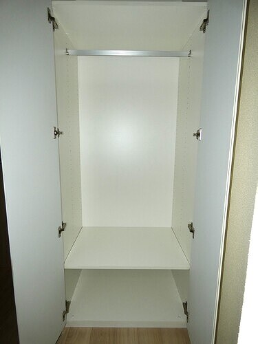 物件内観写真7　(洋室　クロゼット　内装済)