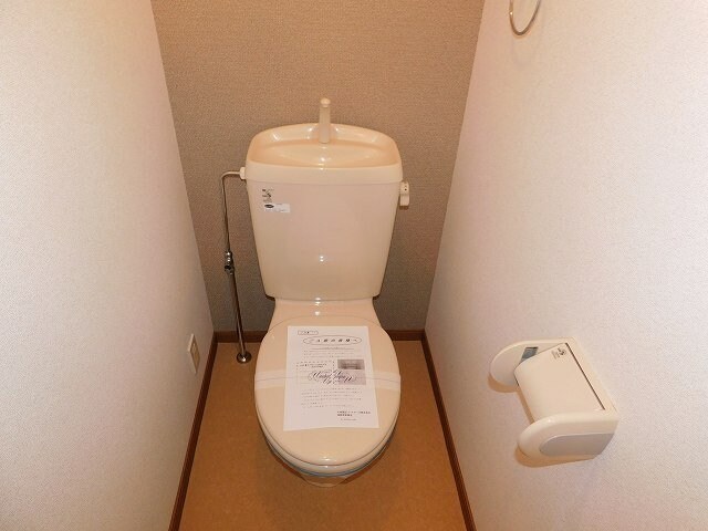 物件内観写真14　(落ち着いた色調のトイレです)