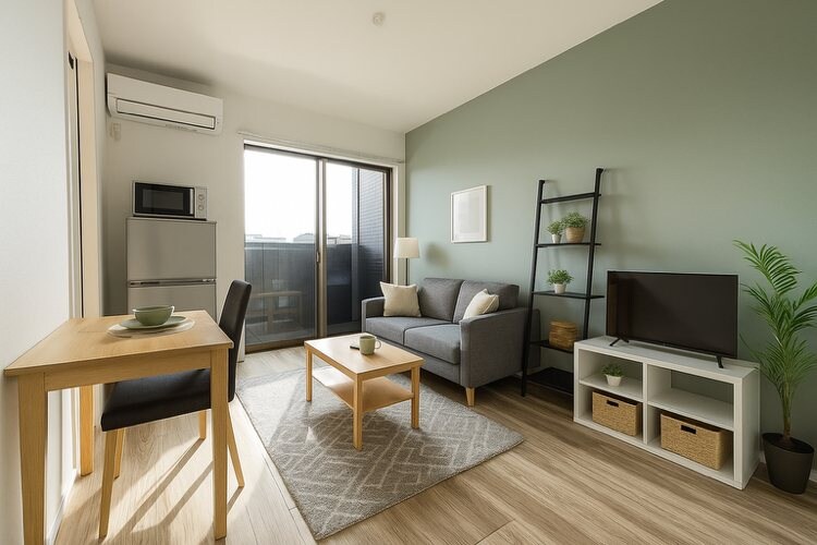 CASA上津のリビング