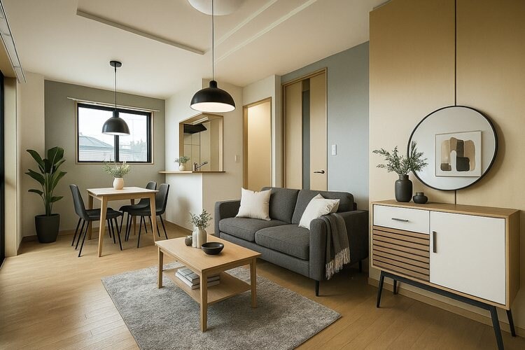 ネオレジデンス広川のリビング(イメージ画像)