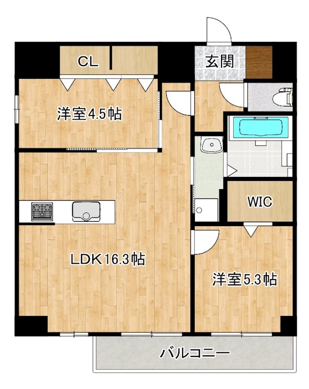 間取図
