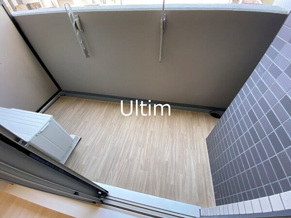 ベランダ(違うお部屋の写真です。ご参考までに)
