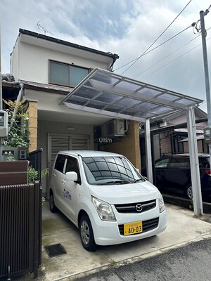 伏見区淀貸家外観写真