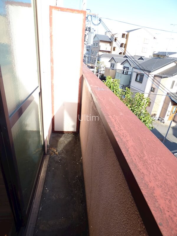 ベランダ(別部屋のお写真です。ご参考までに！)