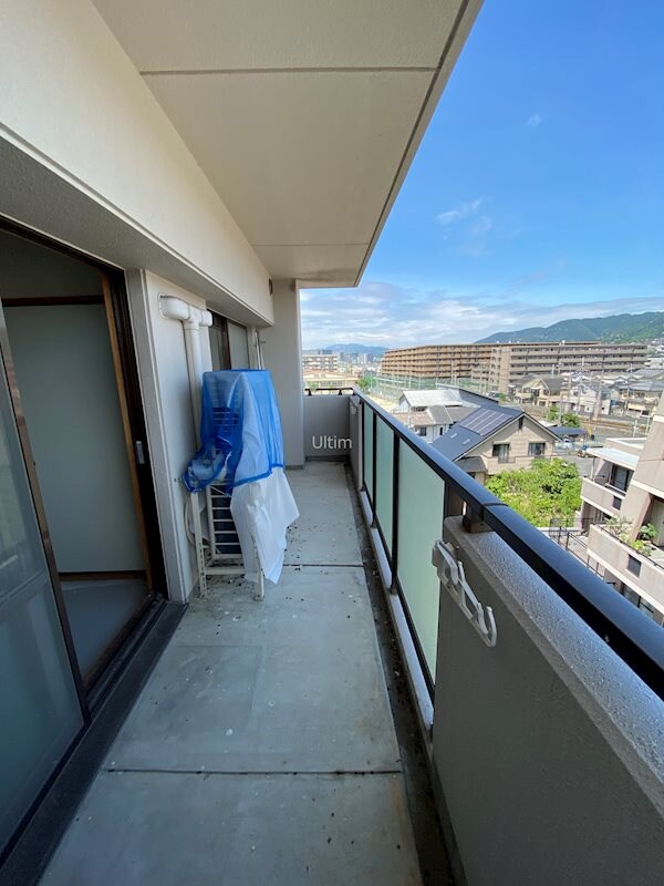 ベランダ(※改装中の写真です)
