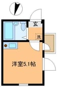 シャンティ北千住の間取図