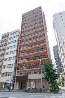 都営大江戸線 蔵前駅 14階建 築7年の外観写真