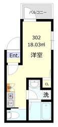 京成押上線 八広駅 3階建 築5年の間取図