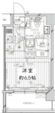 京浜東北線・根岸線 大森駅 12階建 築8年の間取図