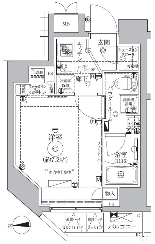 間取図