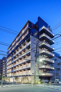 半蔵門線 錦糸町駅 9階建 築9年の外観写真